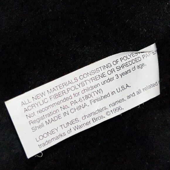 Vintage 1996 Warner Bros Looney Tunes SYLVESTER The Cat Stuffed Animal Plush 10" - Picture 2 of 7